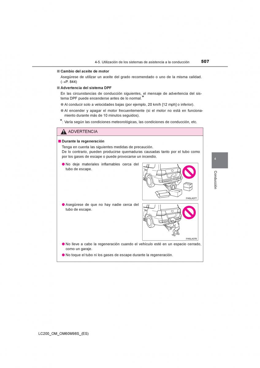 Toyota Land Cruiser J200 manual del propietario / page 507