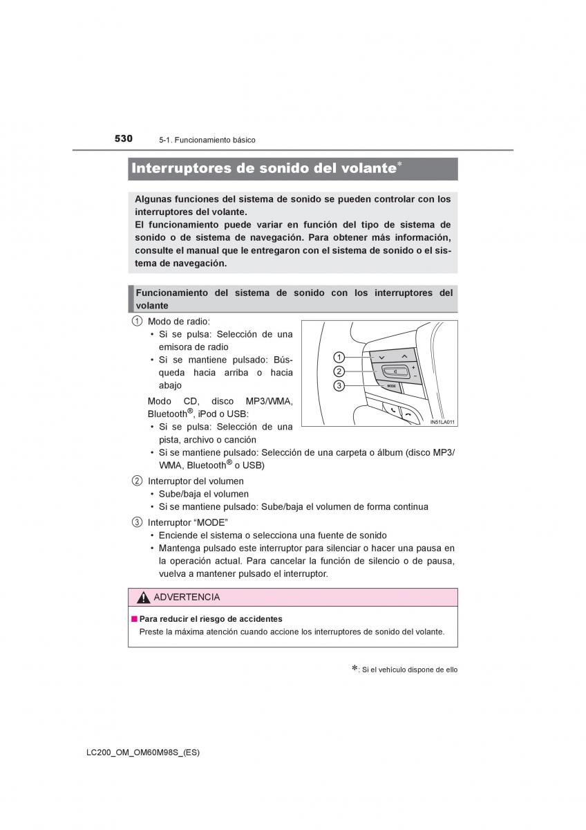 Toyota Land Cruiser J200 manual del propietario / page 530