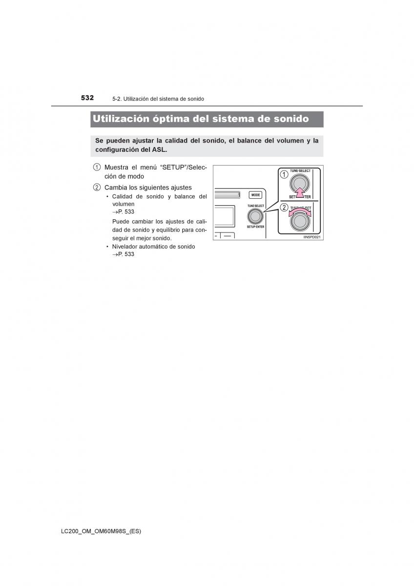 Toyota Land Cruiser J200 manual del propietario / page 532