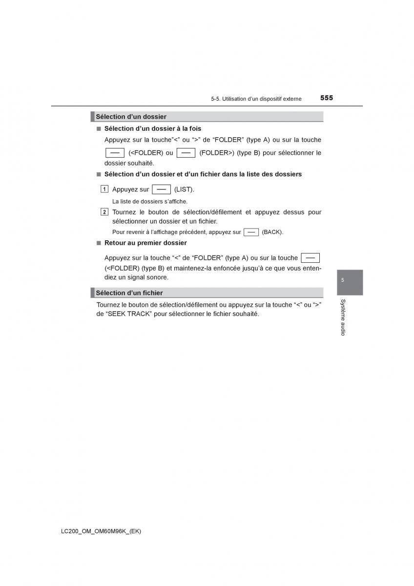 Toyota Land Cruiser J200 manuel du proprietaire / page 555