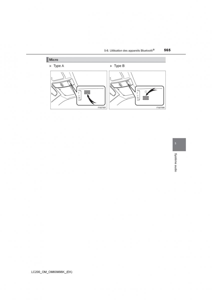 Toyota Land Cruiser J200 manuel du proprietaire / page 565