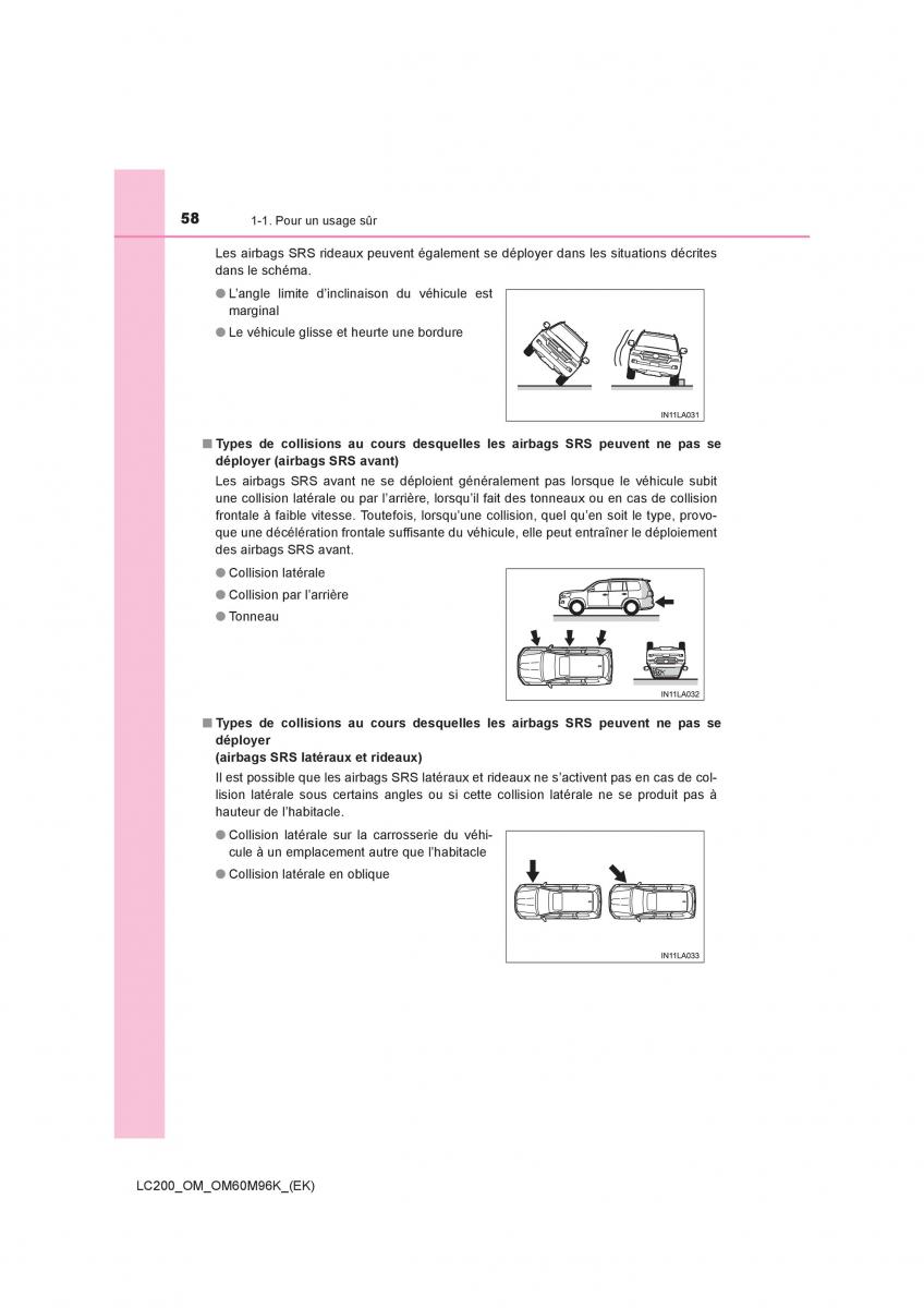 Toyota Land Cruiser J200 manuel du proprietaire / page 58