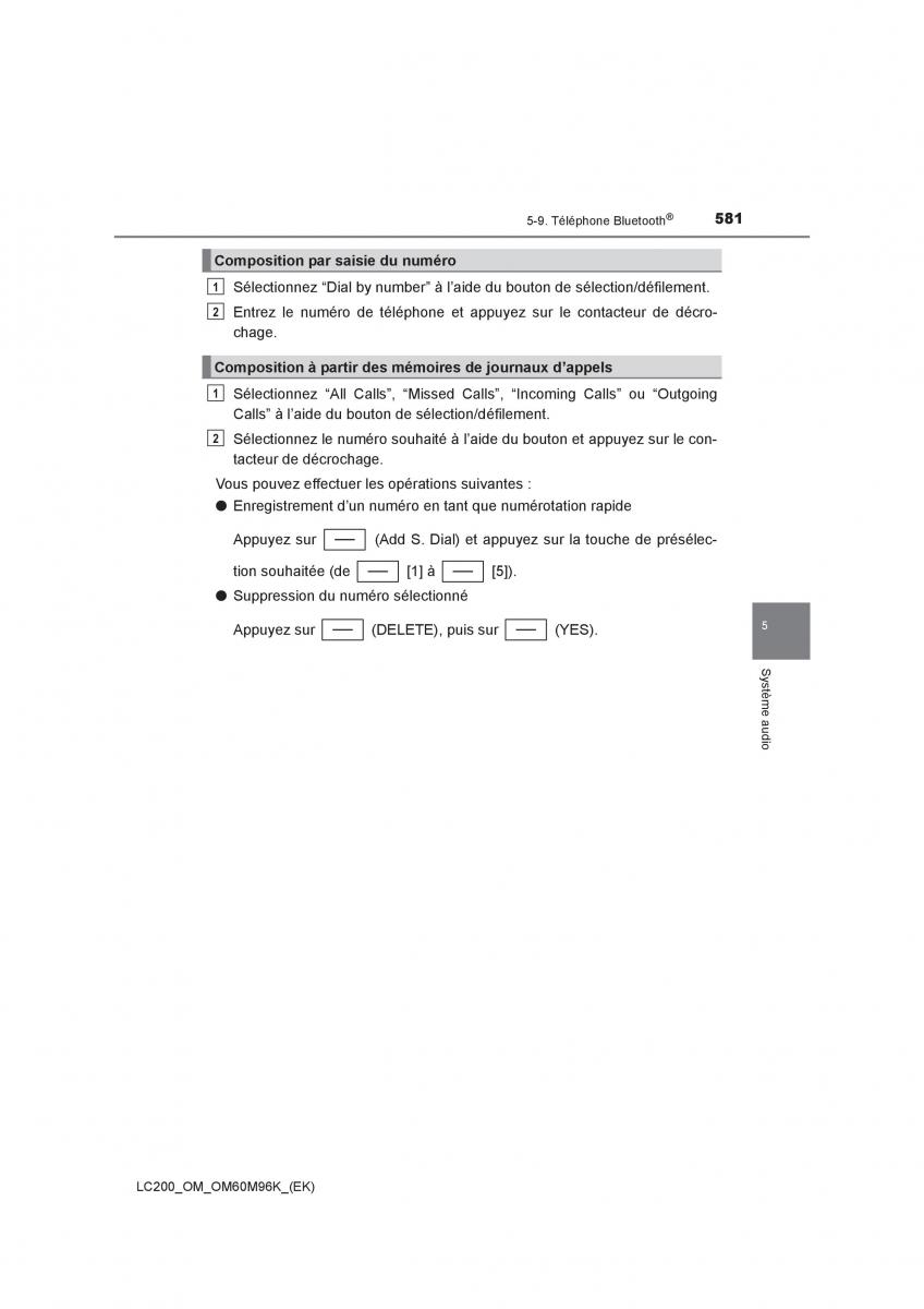 Toyota Land Cruiser J200 manuel du proprietaire / page 581