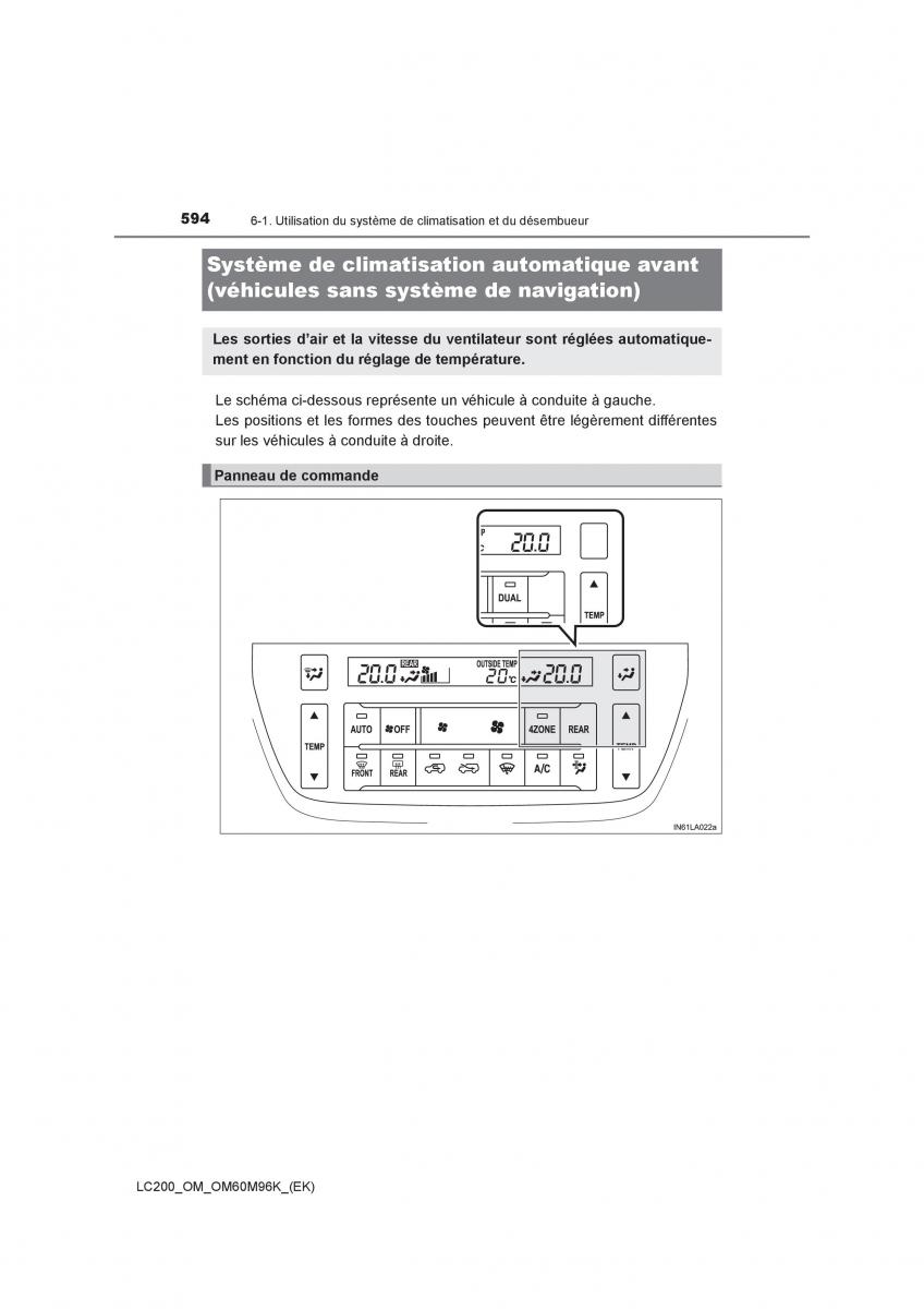 Toyota Land Cruiser J200 manuel du proprietaire / page 594