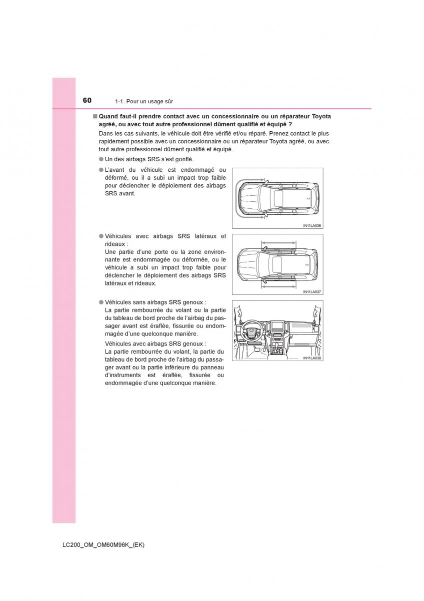 Toyota Land Cruiser J200 manuel du proprietaire / page 60