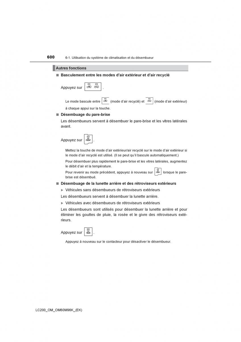 Toyota Land Cruiser J200 manuel du proprietaire / page 600