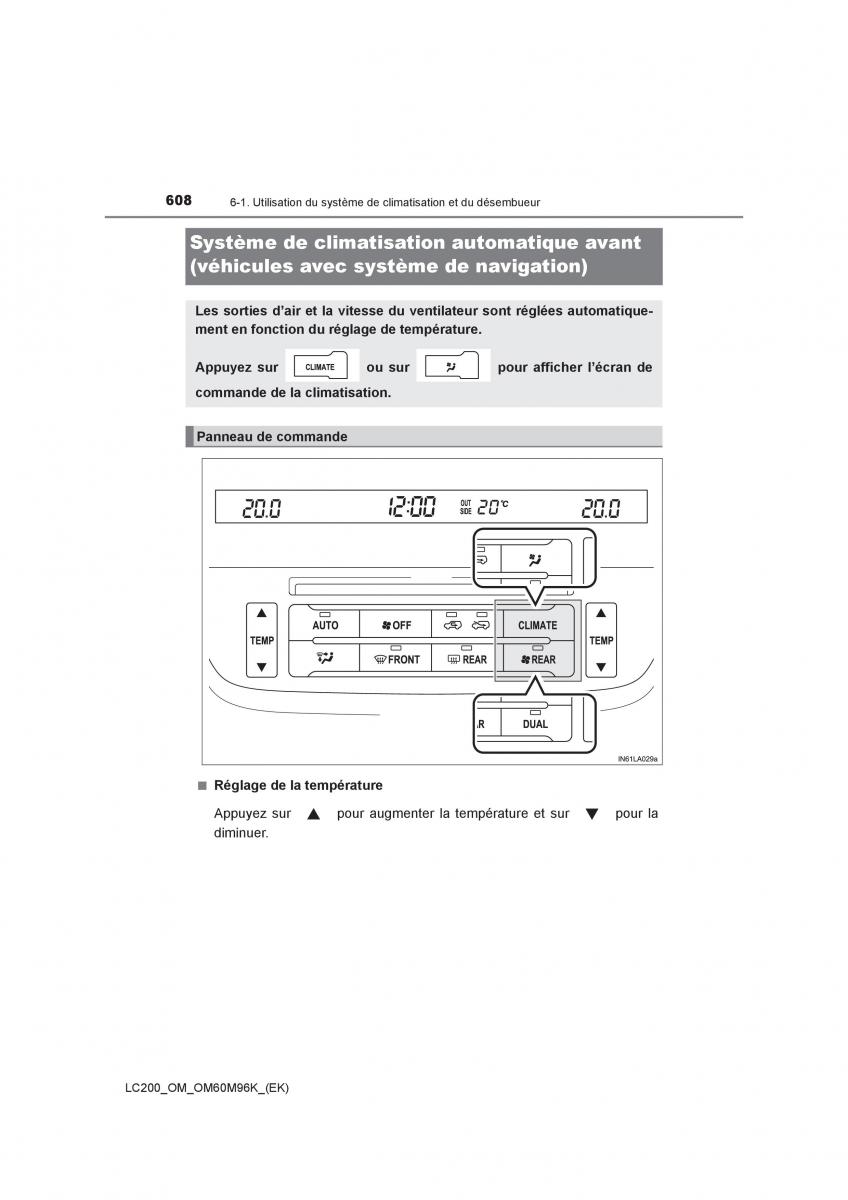 Toyota Land Cruiser J200 manuel du proprietaire / page 608