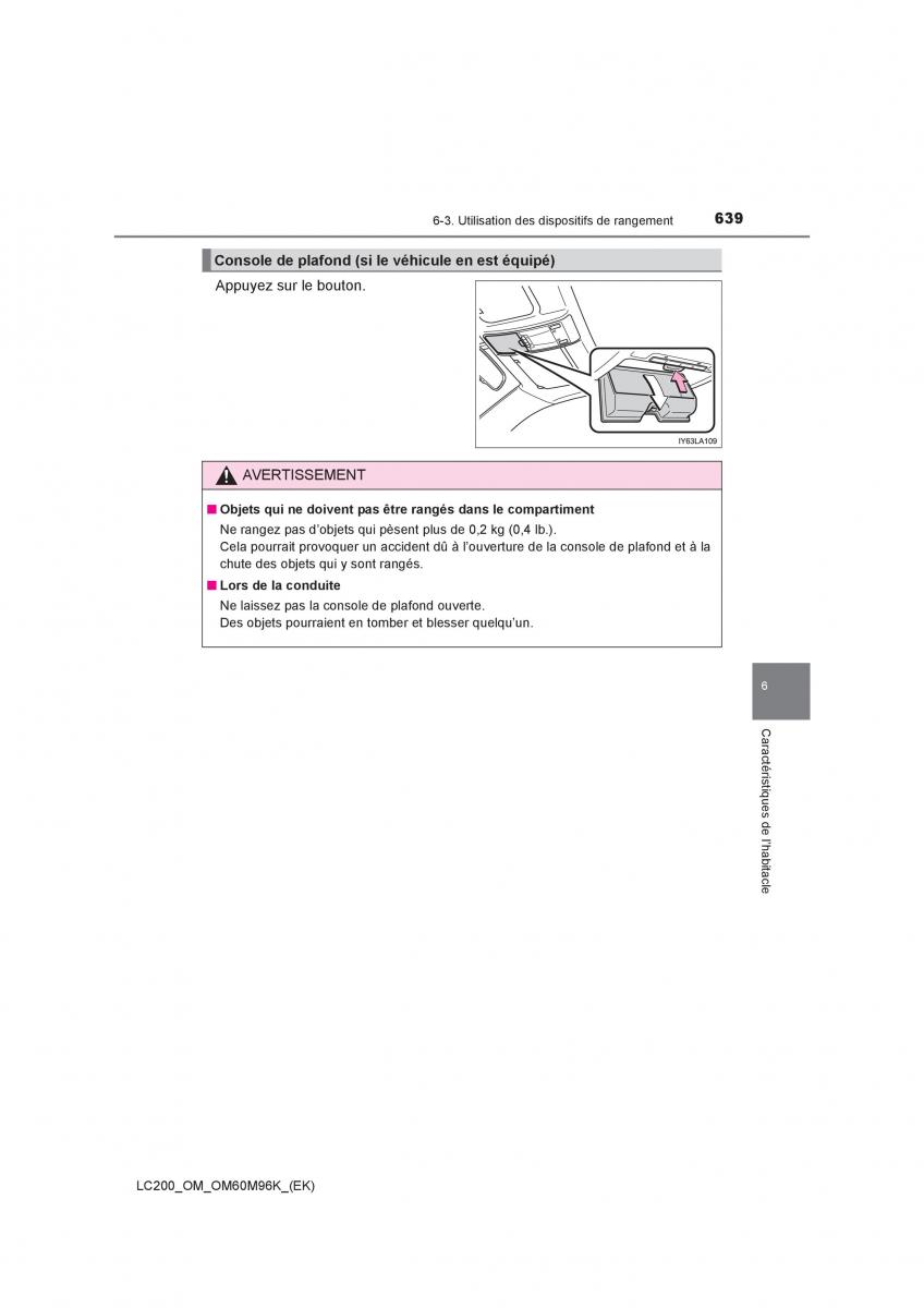 Toyota Land Cruiser J200 manuel du proprietaire / page 639