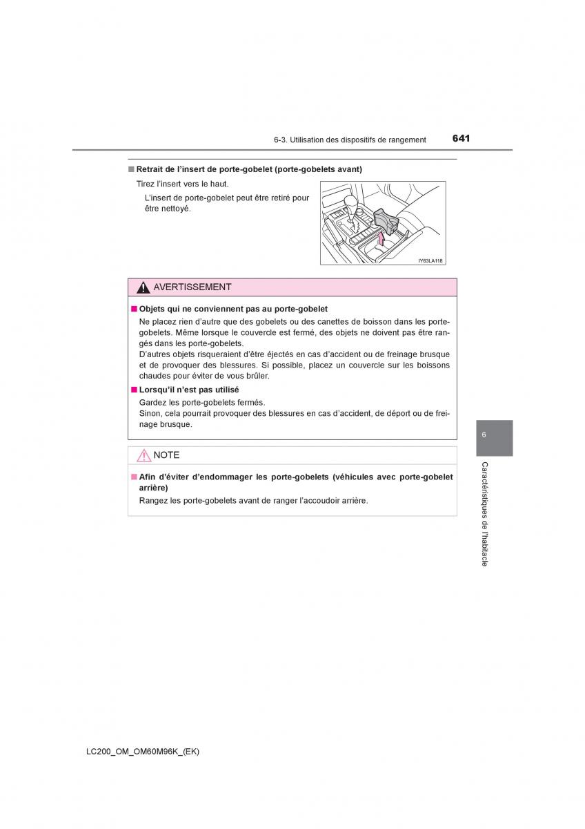 Toyota Land Cruiser J200 manuel du proprietaire / page 641