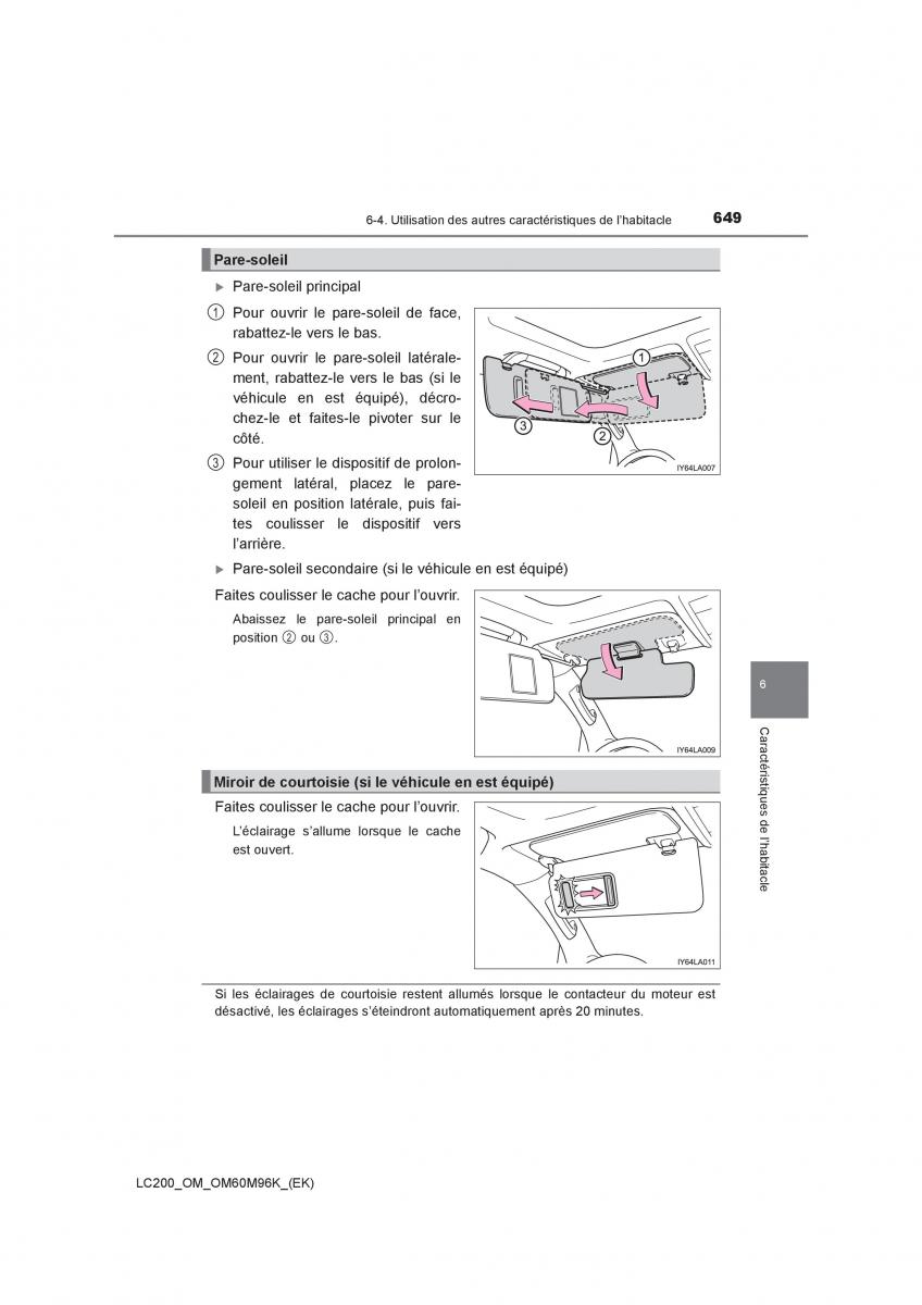 Toyota Land Cruiser J200 manuel du proprietaire / page 649