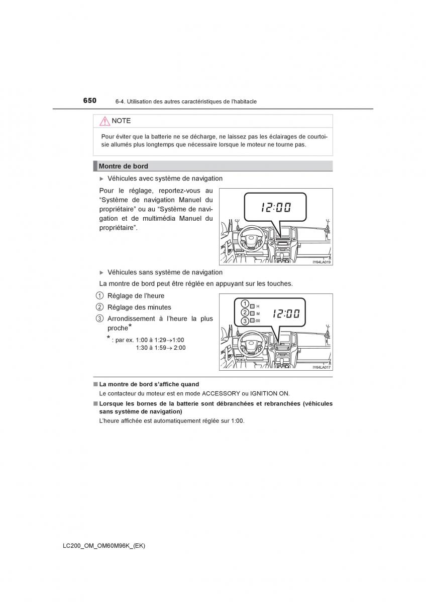 Toyota Land Cruiser J200 manuel du proprietaire / page 650