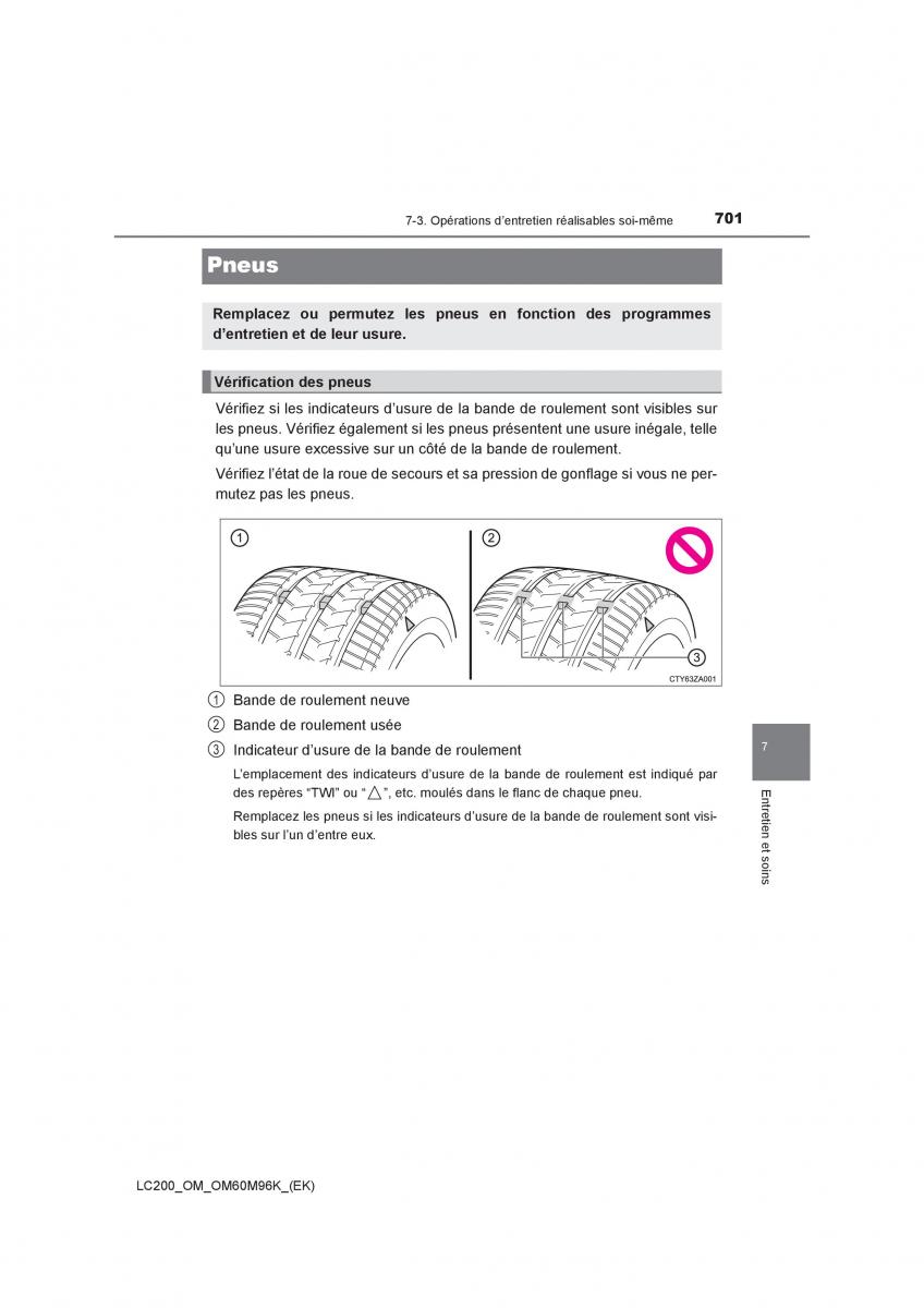 Toyota Land Cruiser J200 manuel du proprietaire / page 701