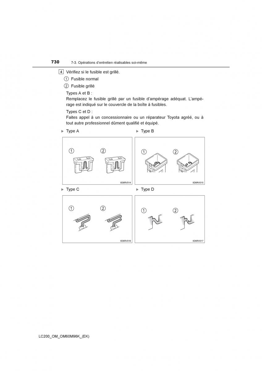 Toyota Land Cruiser J200 manuel du proprietaire / page 730