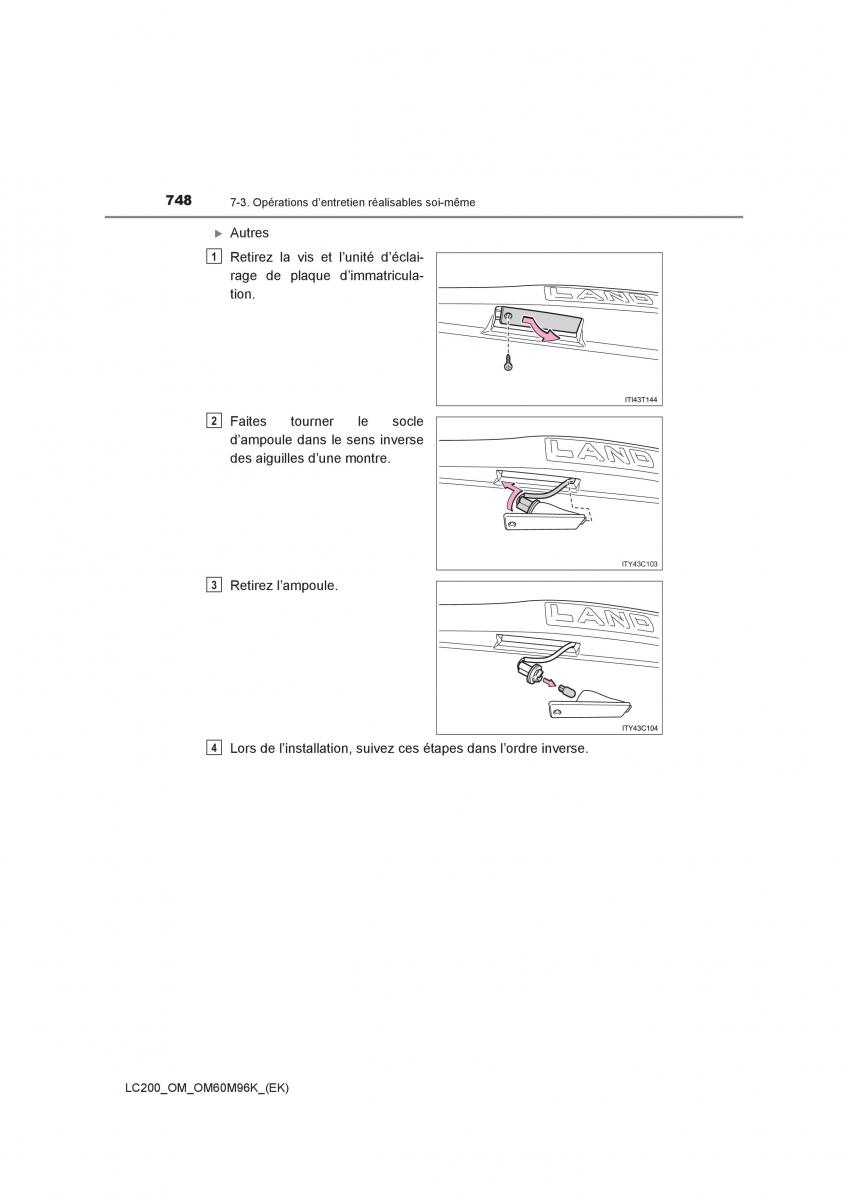 Toyota Land Cruiser J200 manuel du proprietaire / page 748