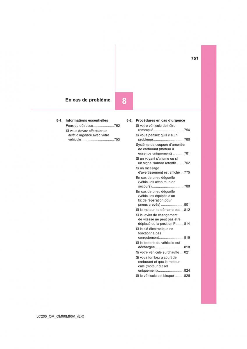 Toyota Land Cruiser J200 manuel du proprietaire / page 751