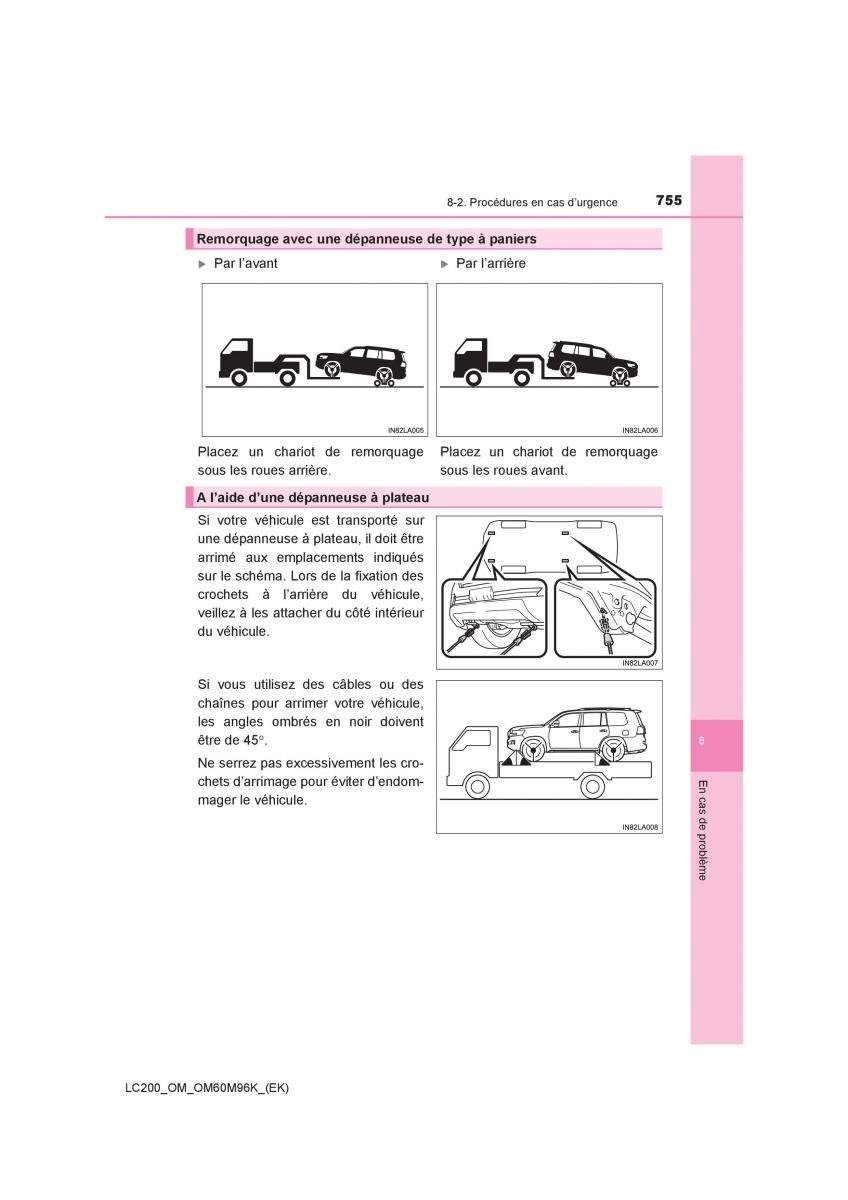 Toyota Land Cruiser J200 manuel du proprietaire / page 755