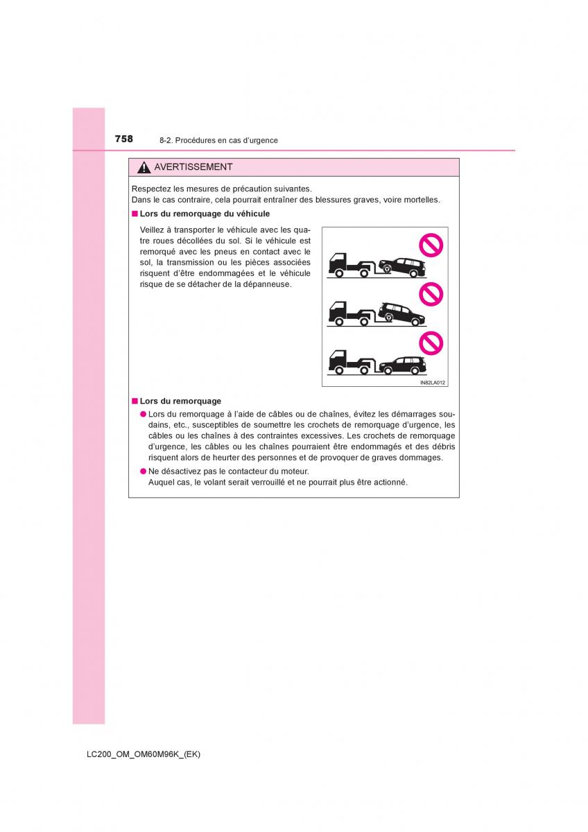 Toyota Land Cruiser J200 manuel du proprietaire / page 758