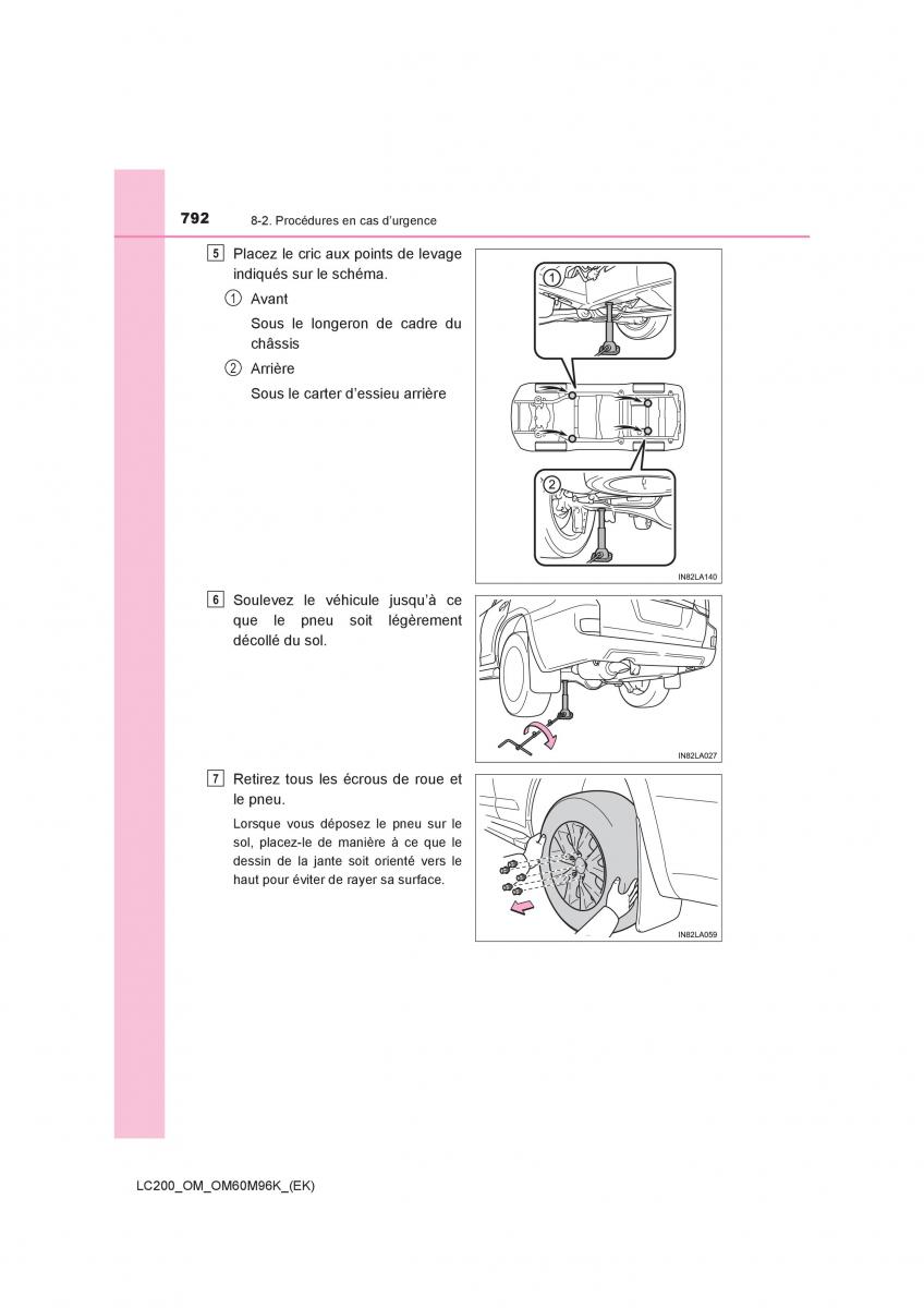 Toyota Land Cruiser J200 manuel du proprietaire / page 792