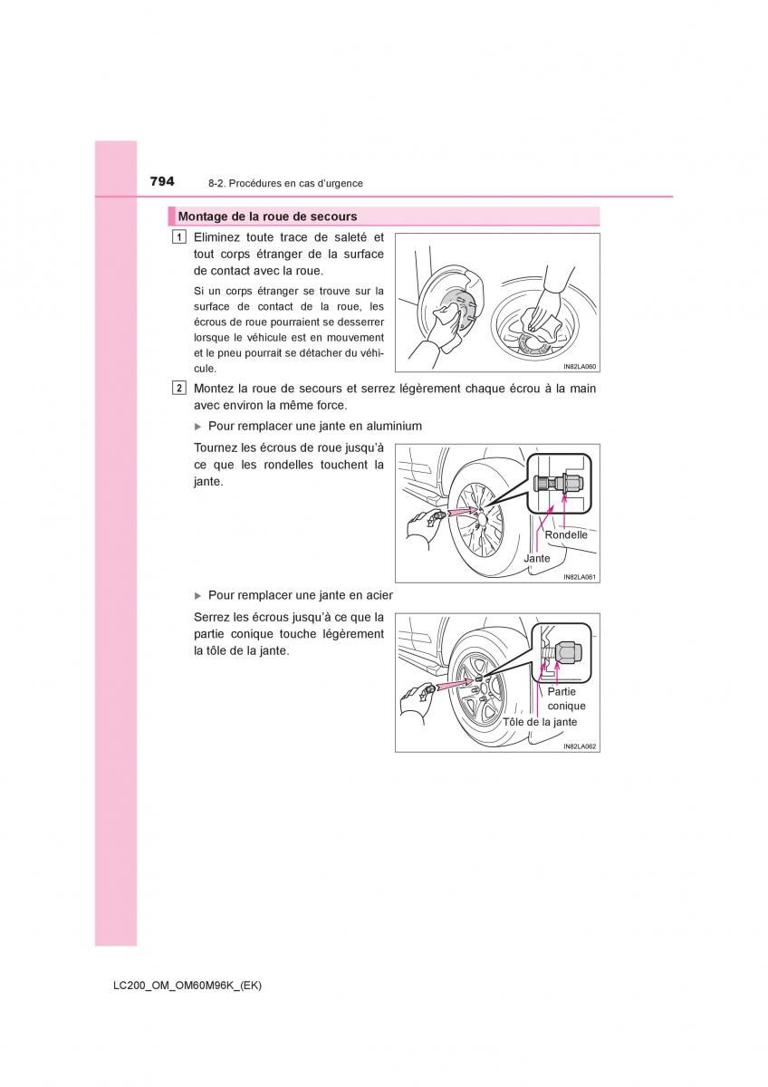 Toyota Land Cruiser J200 manuel du proprietaire / page 794