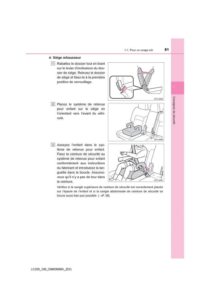 Toyota Land Cruiser J200 manuel du proprietaire / page 81