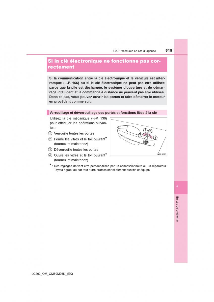 Toyota Land Cruiser J200 manuel du proprietaire / page 815