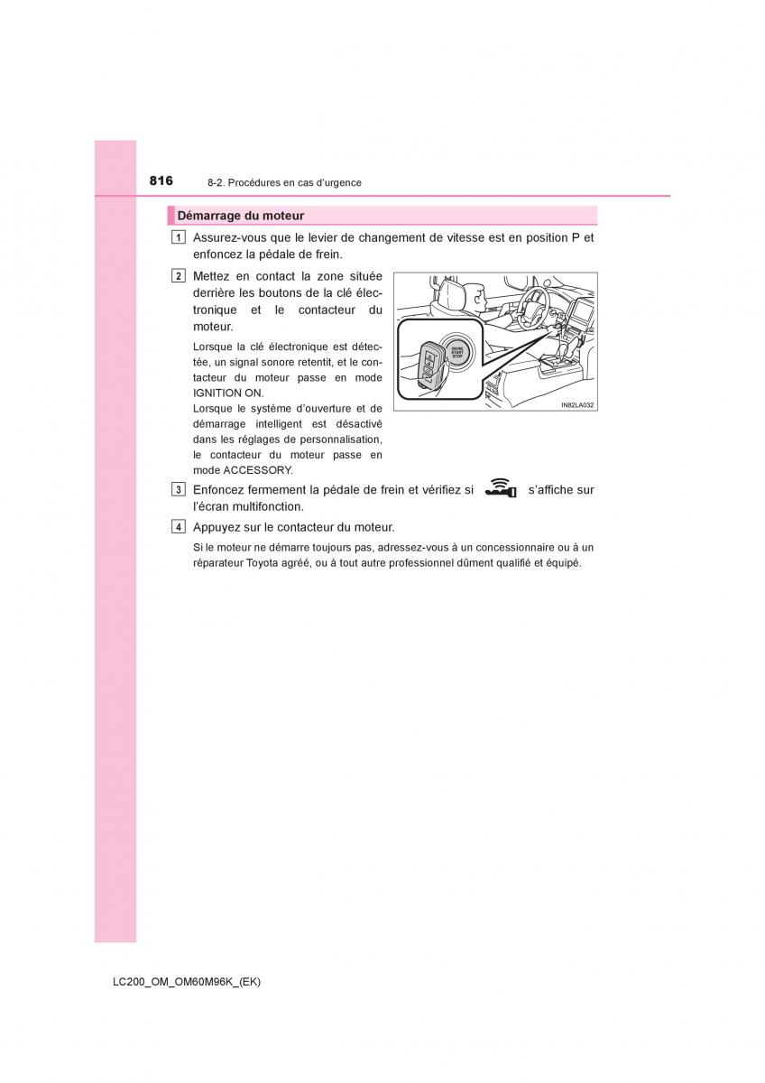 Toyota Land Cruiser J200 manuel du proprietaire / page 816