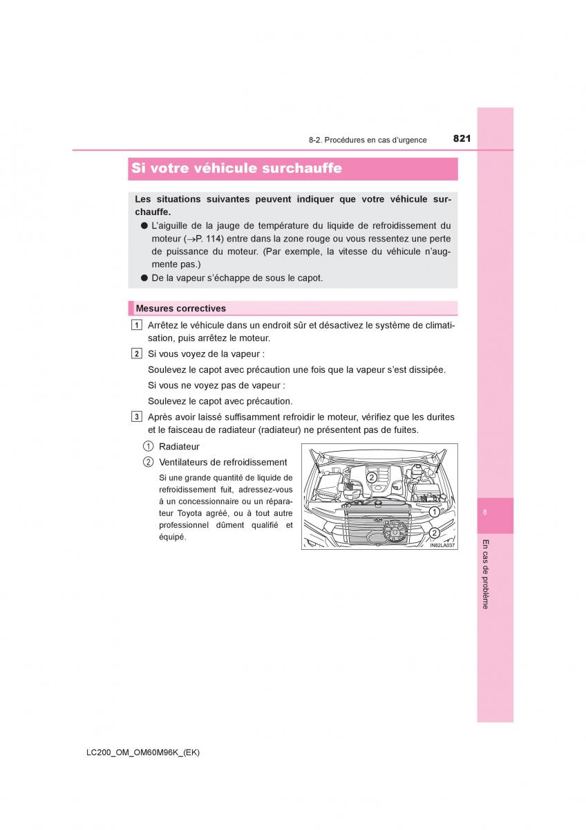 Toyota Land Cruiser J200 manuel du proprietaire / page 821