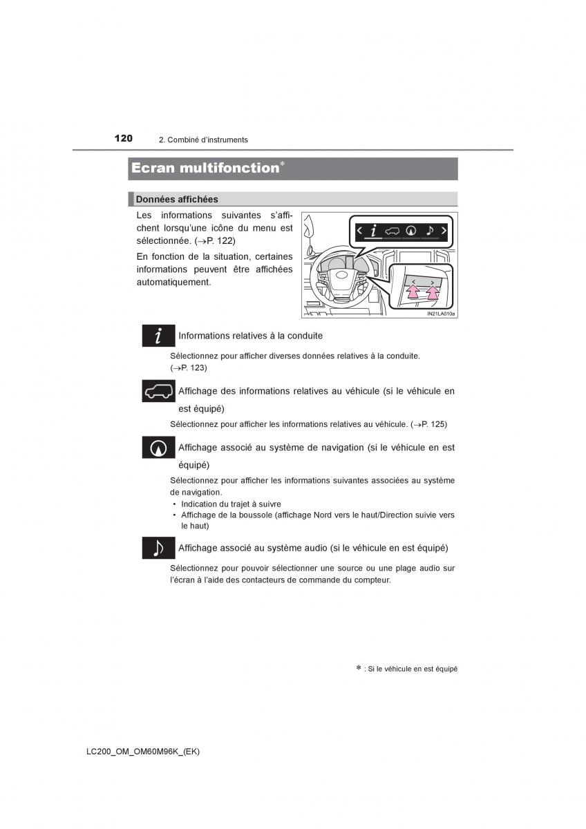 Toyota Land Cruiser J200 manuel du proprietaire / page 120