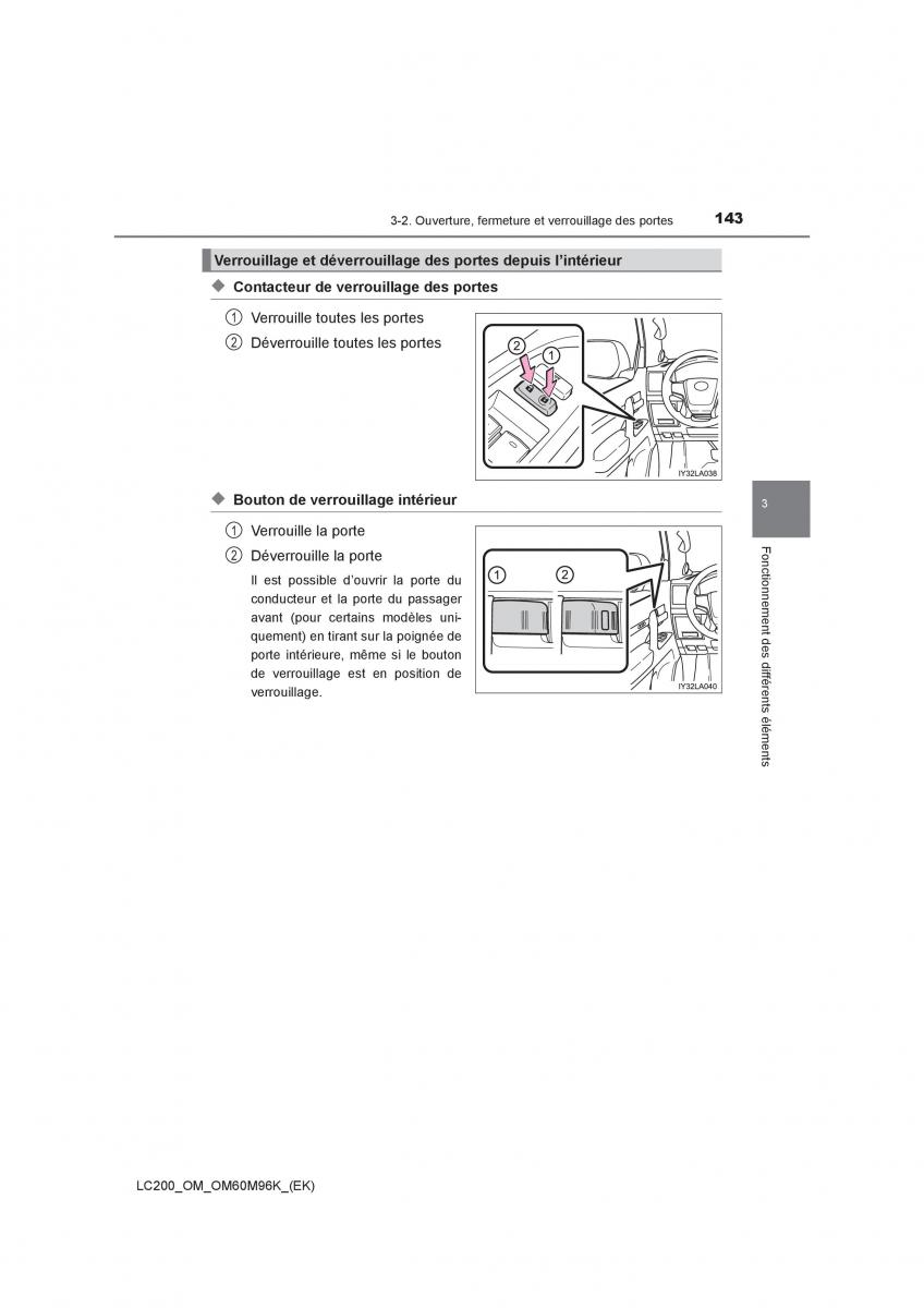 Toyota Land Cruiser J200 manuel du proprietaire / page 143