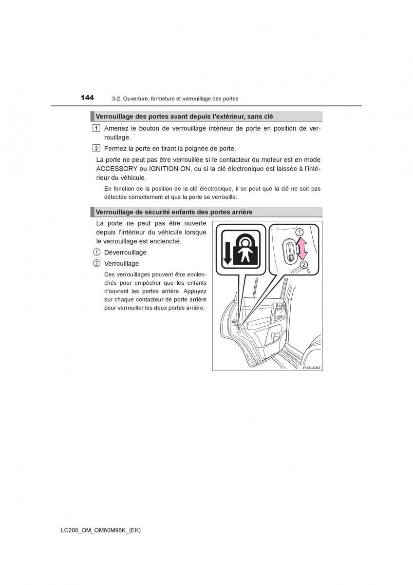 Toyota Land Cruiser J200 manuel du proprietaire / page 144