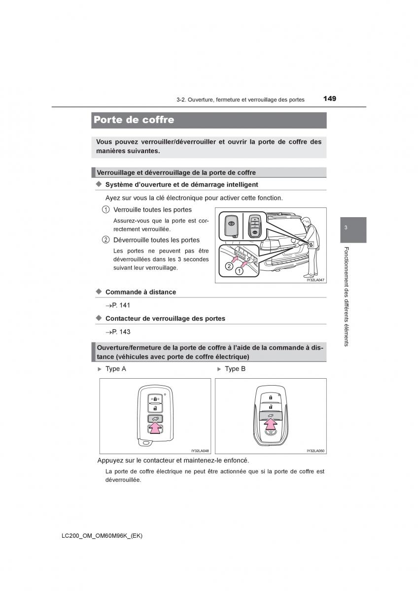 Toyota Land Cruiser J200 manuel du proprietaire / page 149