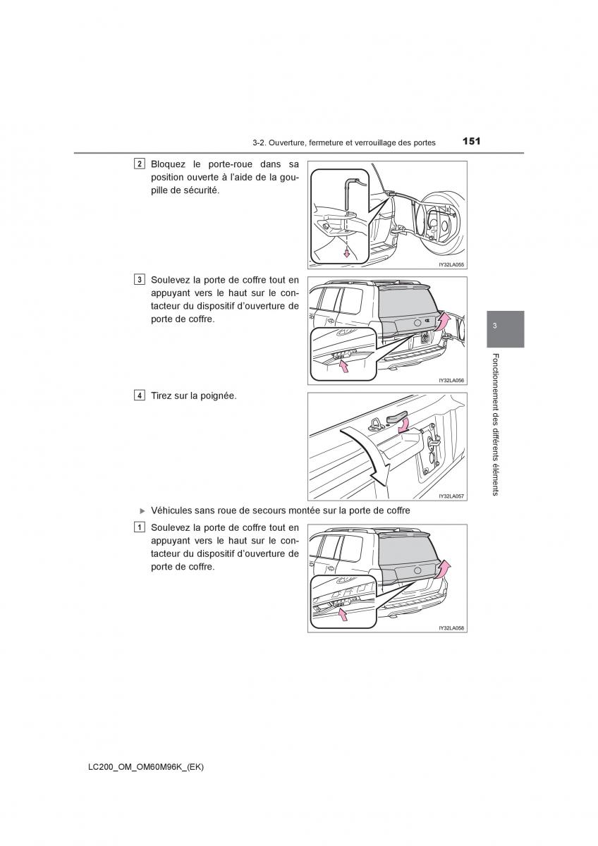 Toyota Land Cruiser J200 manuel du proprietaire / page 151