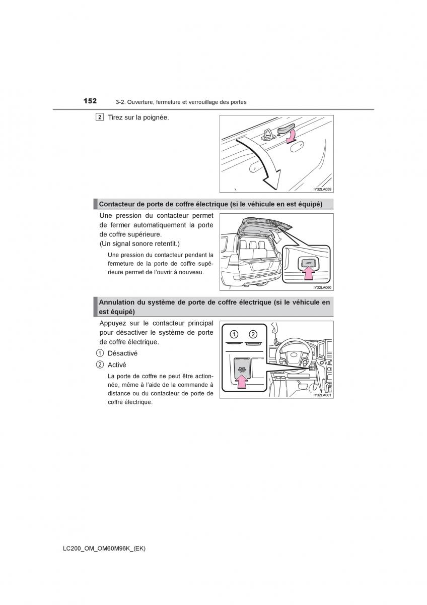 Toyota Land Cruiser J200 manuel du proprietaire / page 152