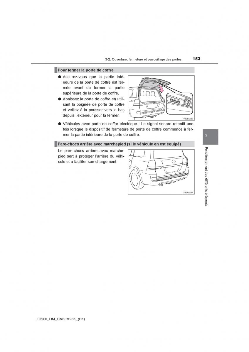 Toyota Land Cruiser J200 manuel du proprietaire / page 153