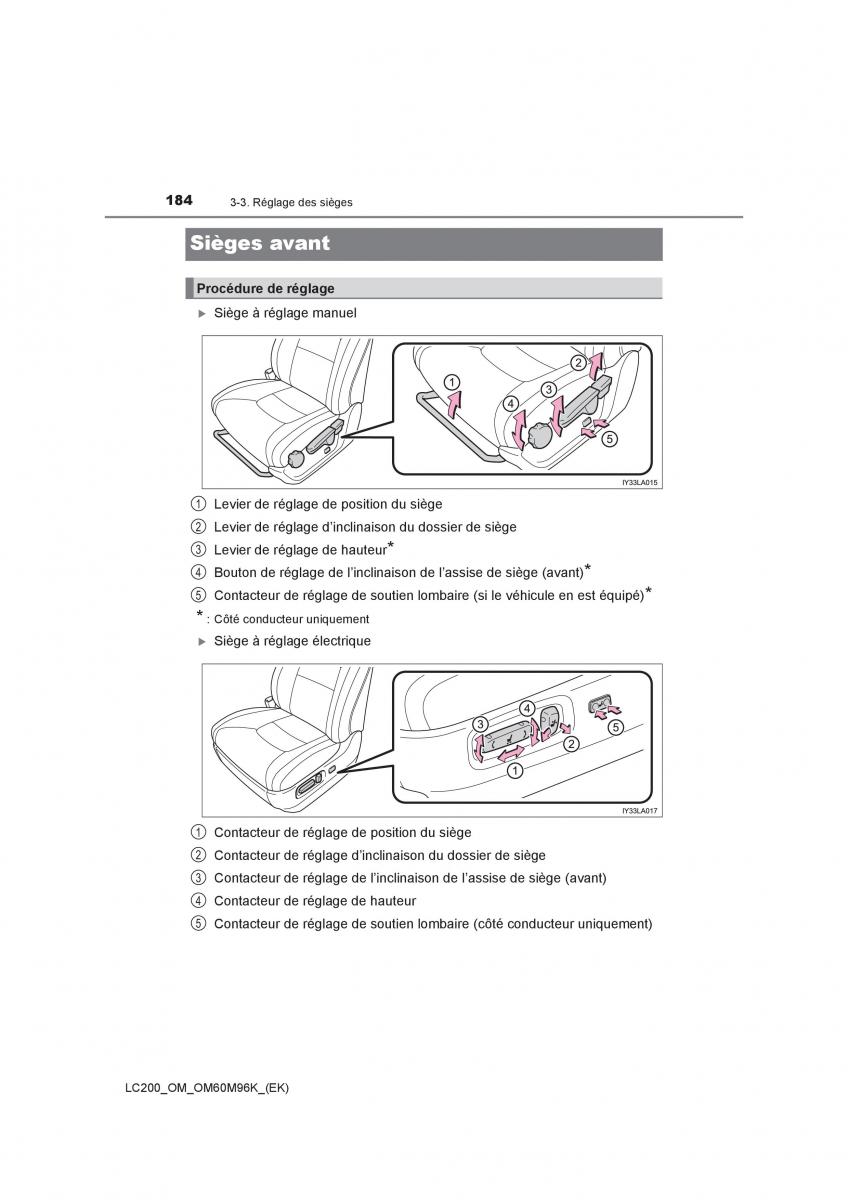 Toyota Land Cruiser J200 manuel du proprietaire / page 184