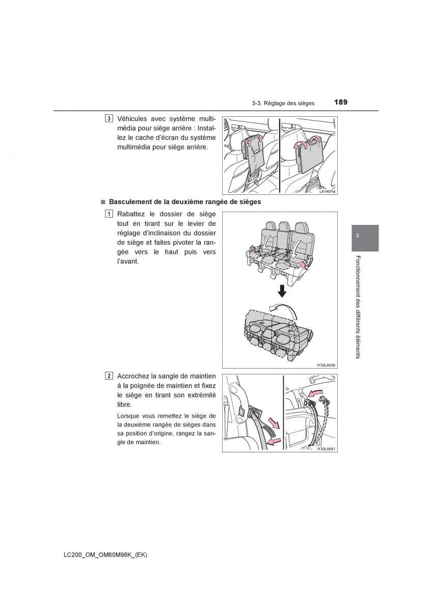 Toyota Land Cruiser J200 manuel du proprietaire / page 189