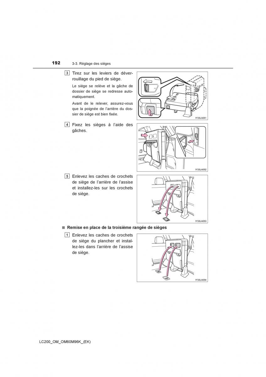 Toyota Land Cruiser J200 manuel du proprietaire / page 192