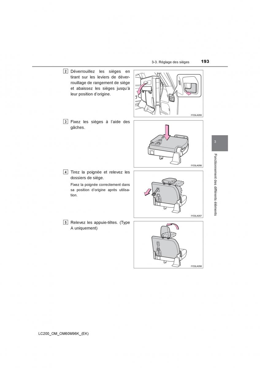 Toyota Land Cruiser J200 manuel du proprietaire / page 193