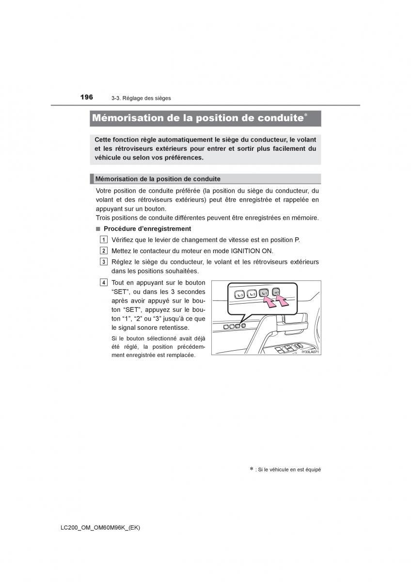 Toyota Land Cruiser J200 manuel du proprietaire / page 196