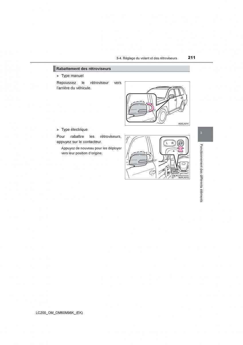 Toyota Land Cruiser J200 manuel du proprietaire / page 211