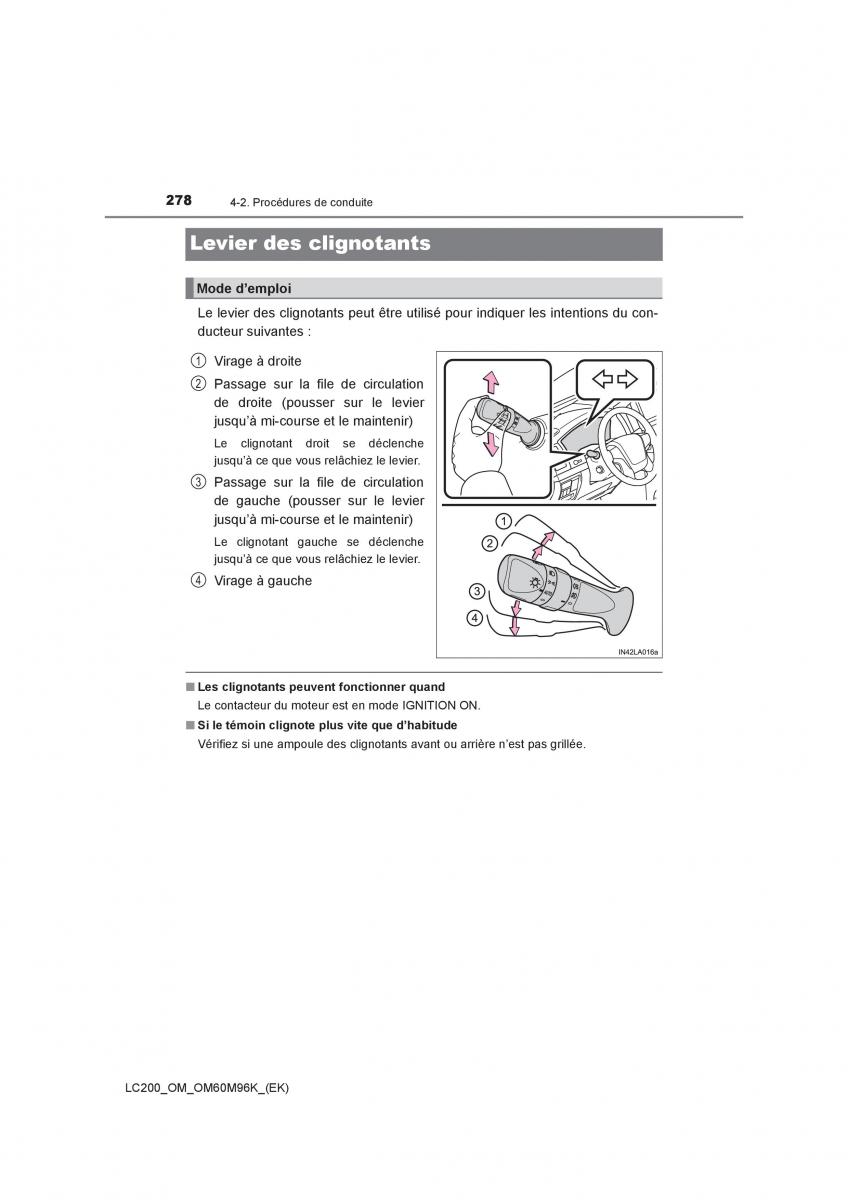 Toyota Land Cruiser J200 manuel du proprietaire / page 278