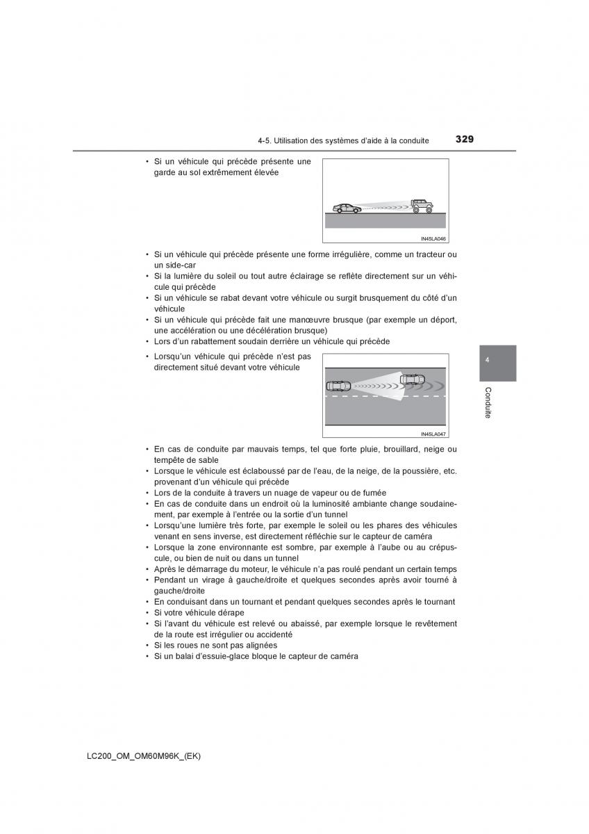 Toyota Land Cruiser J200 manuel du proprietaire / page 329