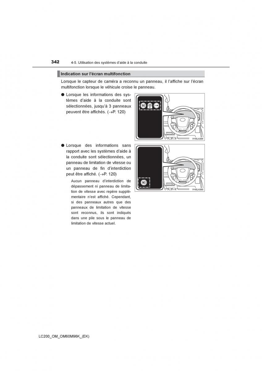 Toyota Land Cruiser J200 manuel du proprietaire / page 342