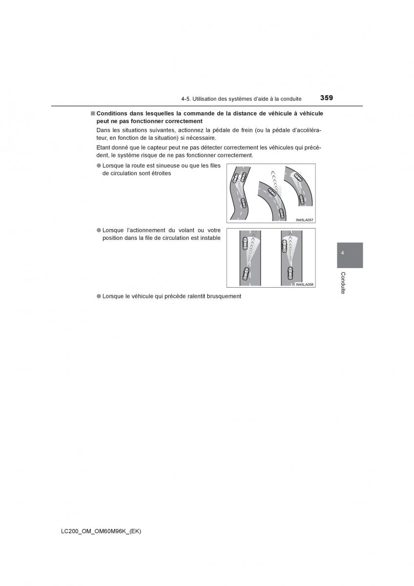 Toyota Land Cruiser J200 manuel du proprietaire / page 359