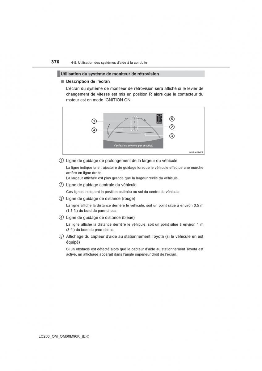 Toyota Land Cruiser J200 manuel du proprietaire / page 376