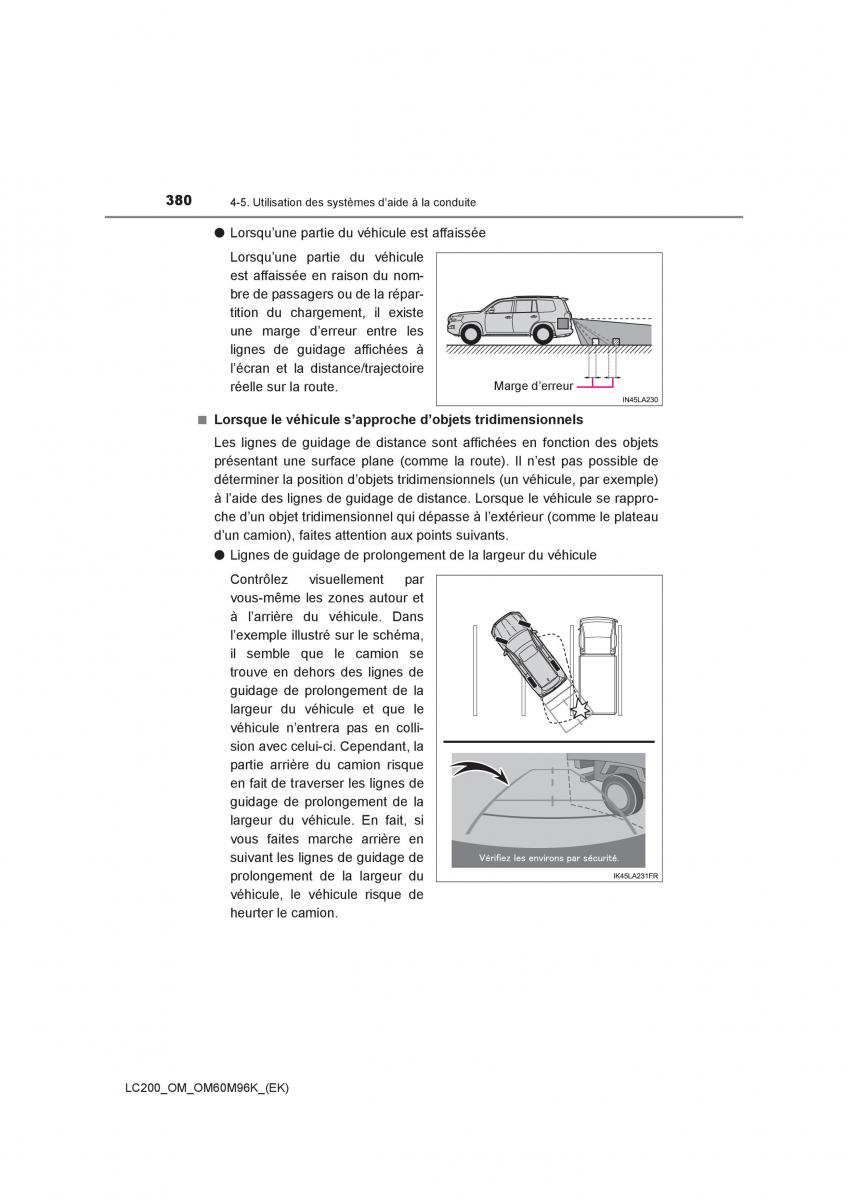 Toyota Land Cruiser J200 manuel du proprietaire / page 380