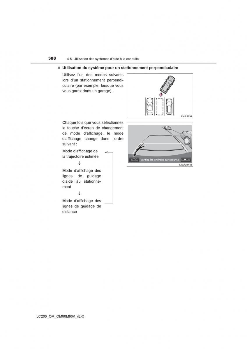 Toyota Land Cruiser J200 manuel du proprietaire / page 388