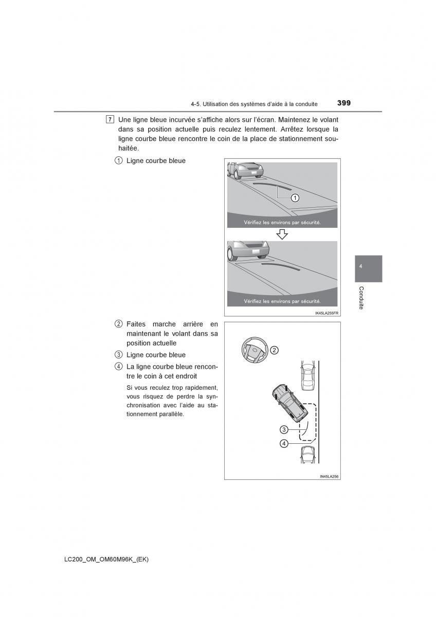 Toyota Land Cruiser J200 manuel du proprietaire / page 399