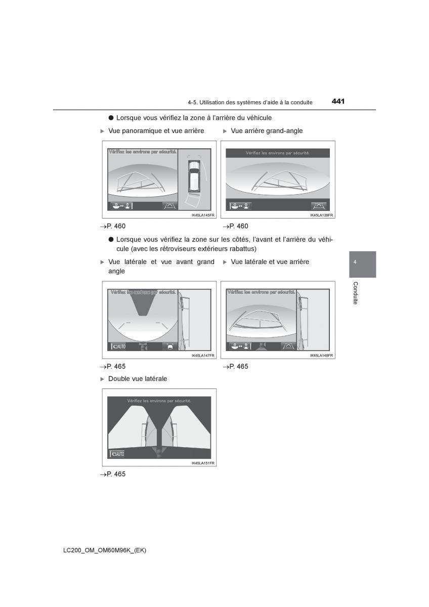 Toyota Land Cruiser J200 manuel du proprietaire / page 441