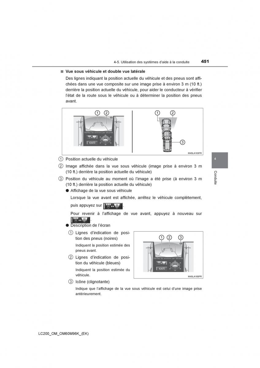 Toyota Land Cruiser J200 manuel du proprietaire / page 451